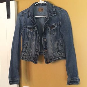 American Eagle Denim Jacket Size XS